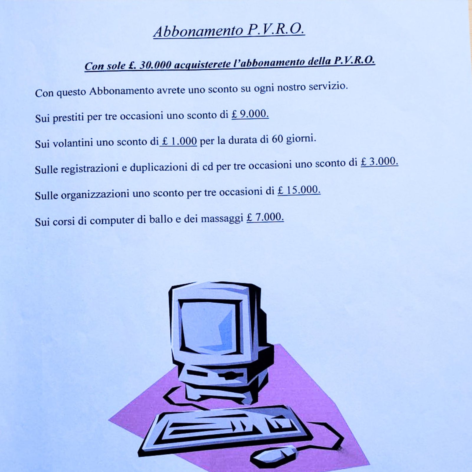Uffici della PVRO